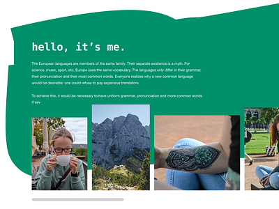 portfolio design designer green inspiration portfolio ui ux ux design