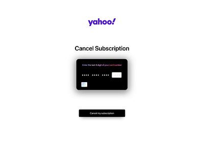 Subscription Cancellation Confirmation cancel cancellation checkout clean confirmation credit card design finance form gradient minimalistic payment payments shopping shopping cart subscription subscription box ui ux web