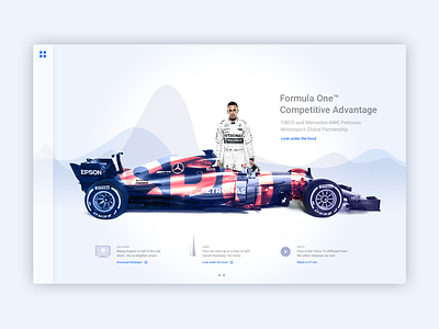 Tibco - Dashboard analytics dashboard dashboard ui data design f1 illustration landing page layout layout design mercedes minimalist portfolio responsive spotfire tibco ui