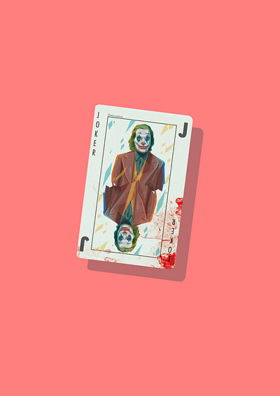 The Joker playing card design digital 2d digitalart illustration logo ui vector vector art vector artwork vector artworks