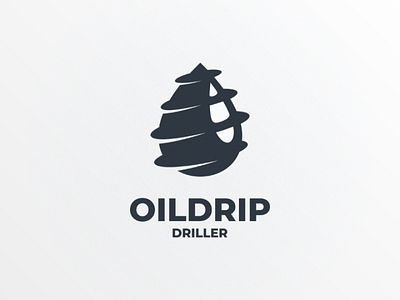 Oildrip brand company companylogo drill gas graphicdesign logo logodesign mining oil vector