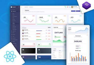 Bamburgh React Admin Dashboard with Reactstrap PRO admin dashboard admin dashboard template admin template bootstrap bootstrap 4 bootstrap ui kit design html react reactjs ux