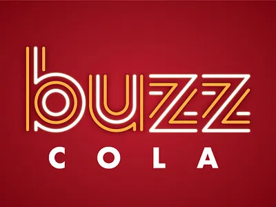 Branding Springfield #6: Buzz Cola adobe branding branding springfield design illustration illustrator logo logodesign logos photoshop typography vector