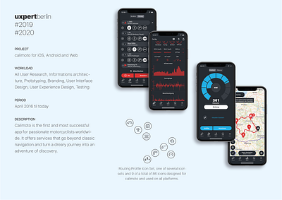 uxpertberlin #2019 #2020 #calimoto app design product designer product development prototyping testing user experience ux user research userinterface