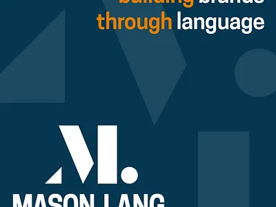 Mason Lang Website web design