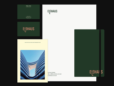 Elehaus visual identity #1 architecture architecture logo branding branding design business card corporate branding corporate design design elephant graphic design identity letter logo logo design logodesign logos logotype postcard