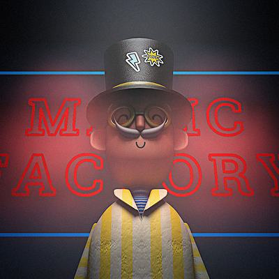 Magician #1 3d character design cinema4d design magic magician