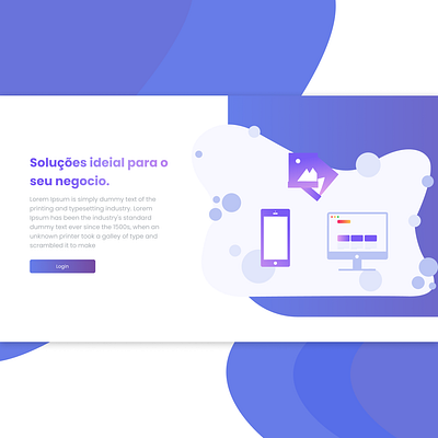 Apresentação PubLab app art design illustration illustrator typography ui ux web website