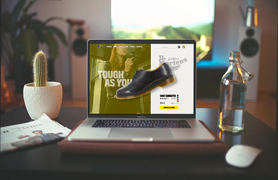 Dr Martens UI/UX design branding design ui uiux ux webdesign