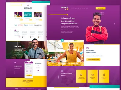 Avante.com.vc Website Redesign design ui ui design ui designer uiux ux website