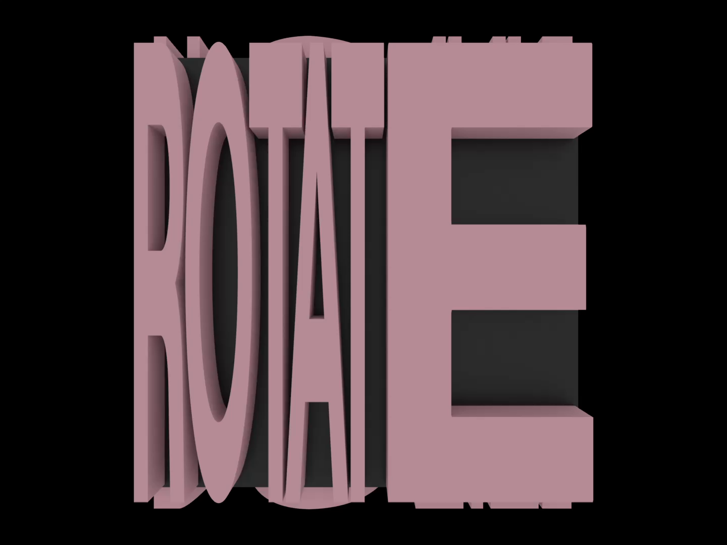 Example of Rotate.