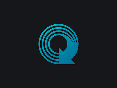 Quantum Lifecycle Logo Design e waste letter q logo logo design recycled recycling technology