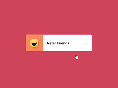 Refer Friends Hover after effects animation design illustration microinteractions motion graphics ui ux vector