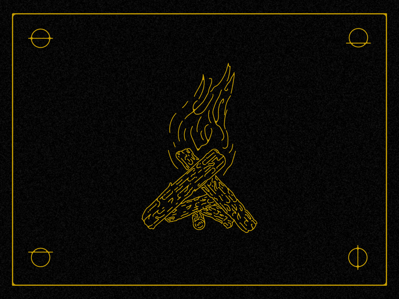 Example of Campfire Illustration