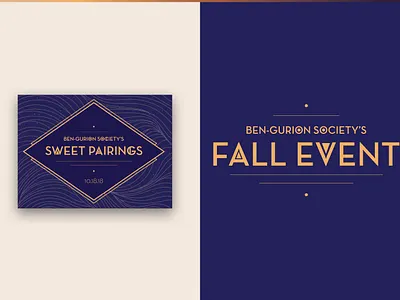 Sweet Pairings Event branding branding and identity chocolate event graphic design nonprofit print design