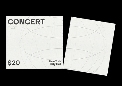 Concert TICKET brand design branding branding design concert ticket design digital art digitalart graphic design illustration like button likeforlike minimal minimalism minimalist minimalistic poster a day poster design simple design ticket ticket design