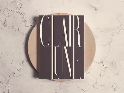 Serif Type Fashion Elegant Typography Design book branding classy cover elegant fashion identity lux luxury minimal mockup panter panter vision serif serif typeface type type art typeface typo typography