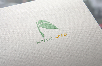 Nordic Nodes Final Logo brand branding design clothing illustrator logo logo brand logo design logo design branding logo designer logotype organic clothing