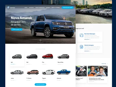 VW Somaco landing page marvel marvelapp page design sketch sketchapp technology ui ui design ux ux design volkswagen vw
