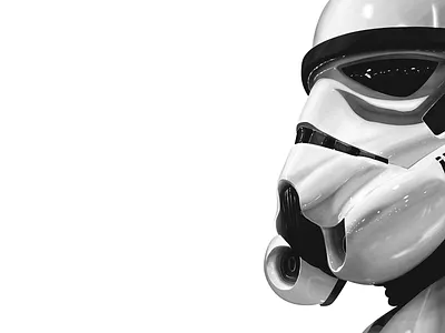 Stormtrooper digital digital art fan art illustration photoshop