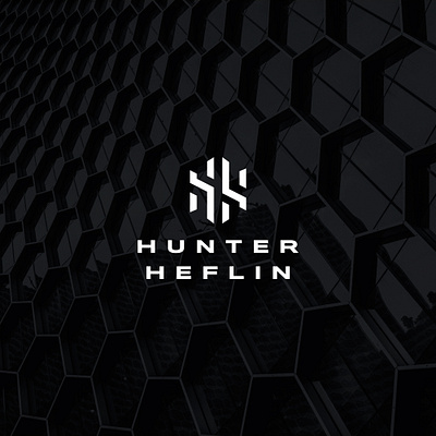 HUNTER HEFLIN brand branding design graphic design h logo h monogram logo logo design mark monogram tribal vector