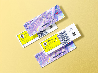 PAI HOTELS Discover Light Event branding chinese color concept coupon design event holography hotel illustration lab typography vector
