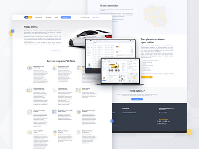 PSO fleet management - corporate website automotive branding car fleet car repair car service company website corporate website fleet management responsive web design rwd tire tyres visual identity web design web development website design website development workshop