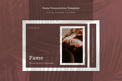 FAME Powerpoint Template branding businessman creative powerpoint creative presentation creative template deck fashion template google slide keynote mockup modern design pitch powerpoint powerpoint presentation ppt pptx presentation professional slide template