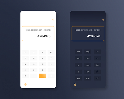 004/100 daily ui: calculator app calculator calculator app calculator ui daily 100 challenge daily ui dailyui design ui ux