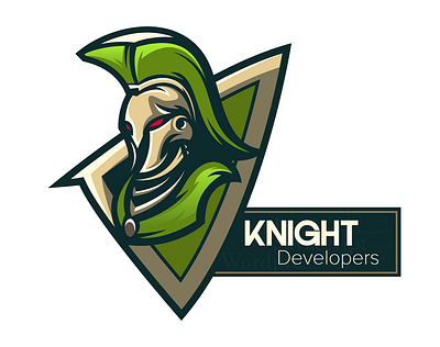 Knight Devs Esport Logo branding design developers esport esportlogo knight logo uidesign vector xd