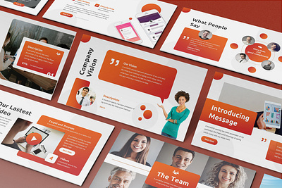Creative - Agency Powerpoint Template business presentation clean finance investor lookbook pitchdeck powerpoint template presentation proposal simple