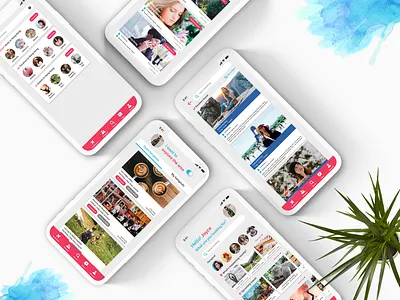 Couchsurfing mobile app redesign project app design concept couchsurfing design inspiration interface interface design redesign travel app