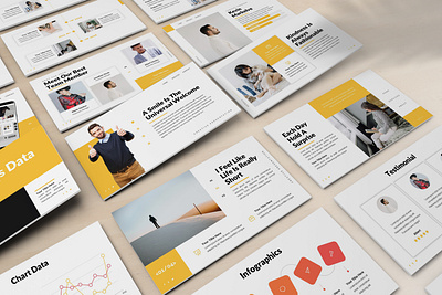 Bons - Creative Powerpoint Template business presentation clean finance lookbook minimal pitchdeck powerpoint template presentation simple slides