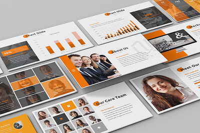Clevo - Business Powerpoint Template business presentation clean design finance lookbook pitchdeck powerpoint template presentation simple slides