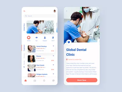 Health App app app design colorful design health app home screen illustraion onboarding screens