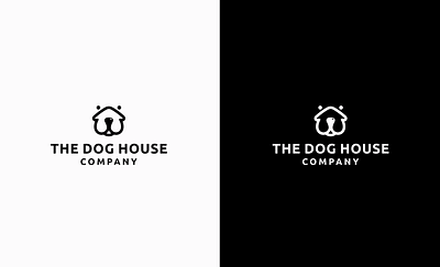 DogHouse logo Design Idea animal brand dog doghouse house logo