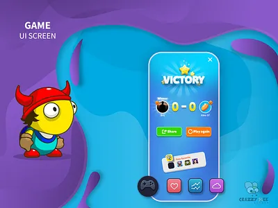 Game Store UI animation character design game app game art game gui game ui gaming icon illustration logo ui uxui vector