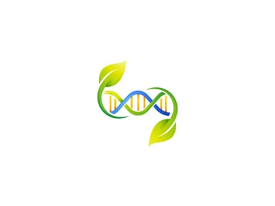 Nature DNA logo biology creative dna eco health identity leaf medicine molecule natural nature organic pharmacy plant technology tree unique