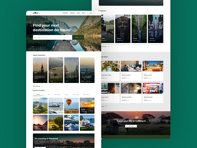 Find your next destination on travel brand design designthinking ghana technology ui uxui