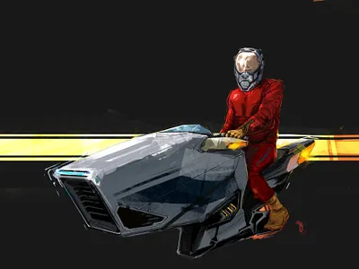 Biker art brainpanstudio character design characterdesign concept art dailydesignchallenge design digital art illustration