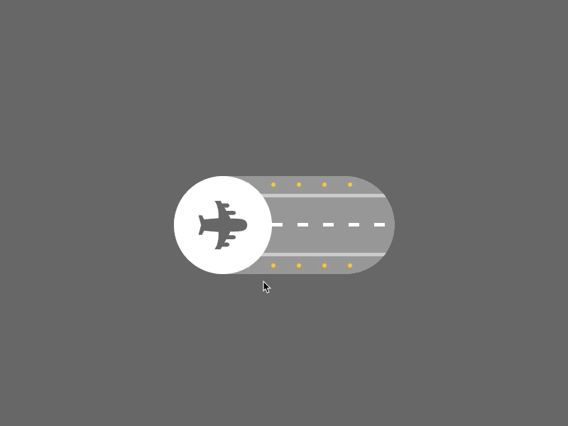 Airplane Mode Toggle Switch ✈️ - CodePen airplane airplane mode airport animation cloud codepen design interaction interactive sky switch switch button toggle web