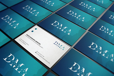 DMA Business cards branding branding and identity business cards graphicdesign logo logotype managing print visual identity work