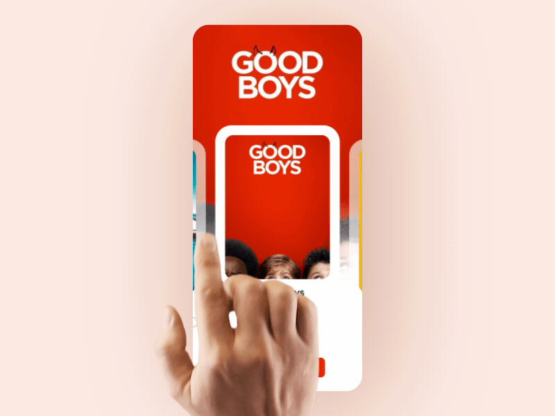 Movie UI design logo mobile motion music ui ui ux ui design uidesign uiux ux web web design