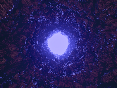 Space Pit 3d art direction branding c4d concept design dribbble illustration iran modeling redshift space tehran