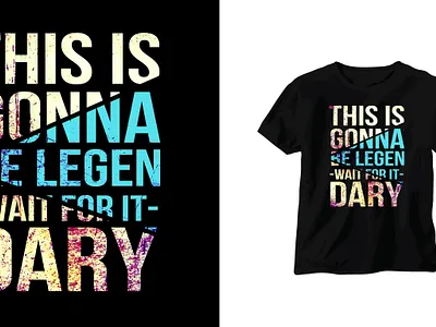 HIMYM T-shirt branding design typography