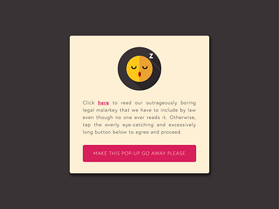 Pop-Up/Overlay design fun illustration illustrator minimal popup sketch typography ui ux vector