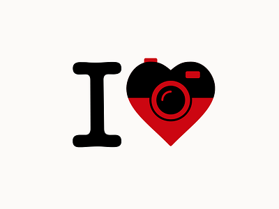 I love photography art concept art conceptual conceptual design creative design fun graphic heart icon illustration logo logo design logotype love lover minimal photography t shirt design valentines