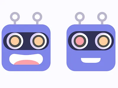 chatbot design icon illustration logo