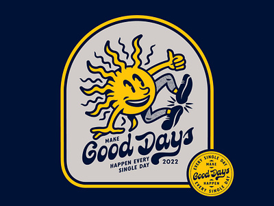 Good Days (mascot) design doodle drawing graphics illustration illustrator logo mascot sun vector