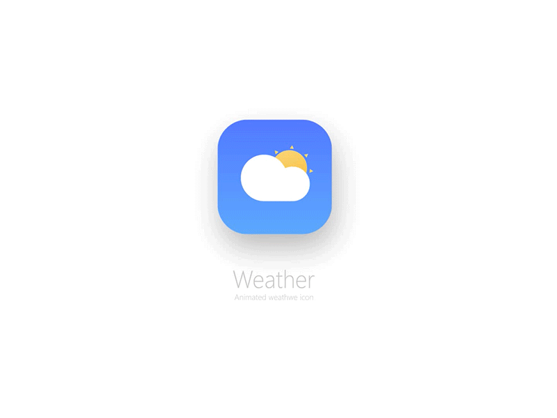 Weather iCON ae copy design dynamic